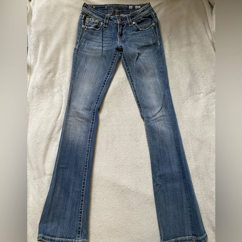 Miss Me Women's Blue Boot Cut Jeans
